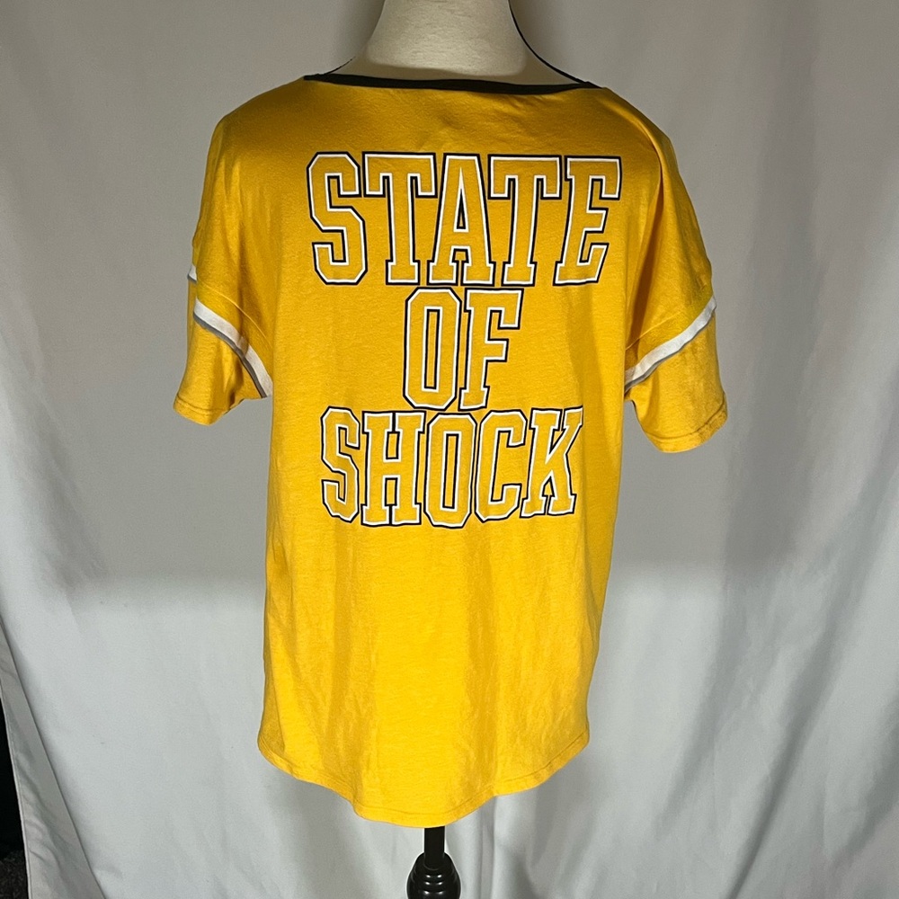 Pink Victoria Secret Wichita State Shockers State Of Shock T-Shirt
